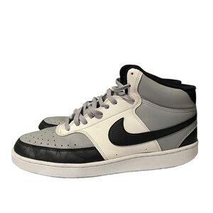 Nike Men’s Court Vision MID Black Gray Size 12 DN3577-002